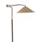 Italian Brass Swing Arm Floor Lamp 5