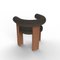 Collector Modern Cassette Chair in Famiglia 52 Fabric and Smoked Oak by Alter Ego, Image 4