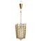 Mid-Century Crystal Pendant Lantern from Bakalowits & Söhne, 1950s, Image 1