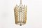 Mid-Century Crystal Pendant Lantern from Bakalowits & Söhne, 1950s 6