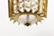 Lámpara colgante Mid-Century de cristal de Bakalowits & Söhne, años 50, Imagen 3