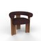 Collector Modern Cassette Chair in Famiglia 64 Fabric and Smoked Oak by Alter Ego 3