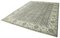 Tapis Oushak Gris Fait Main En Laine 2