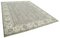 Tapis Oushak Gris Fait Main En Laine 3