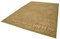 Tapis Oushak Vintage Fait Main Oriental en Laine 2