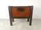 Mid-Century Leather and Wood Bar Cabinet by Hi Plan, 1960s 8