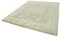 Tapis Oushak Beige en Laine Fait Main 2