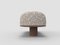 Hygge Bench in Douce Folie Grége Fabric and Smoked Oak by Saccal Design House for Collector 2