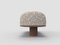 Hygge Bench in Douce Folie Grége Fabric and Smoked Oak by Saccal Design House for Collector, Image 2