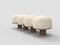 Hygge Bench in Hymne Beige Fabric and Smoked Oak by Saccal Design House for Collector, Image 3