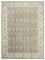 Handmade Anatolian Wool Beige Oushak Rug 1