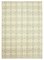 Handmade Wool Anatolian Beige Oushak Rug 1