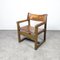 Spanish Brutalist Leather Armchair from Biosca, 1950s, Image 7