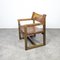 Spanish Brutalist Leather Armchair from Biosca, 1950s, Image 21