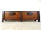 Mid-Century Leather and Wood Sideboard by Hi Plan, 1960s 1
