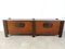 Credenza Mid-Century in pelle e legno di Hi Plan, anni '60, Immagine 7