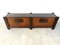 Mid-Century Sideboard aus Leder & Holz von Hi Plan, 1960er 8