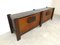 Mid-Century Leather and Wood Sideboard by Hi Plan, 1960s, Image 4