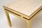 Vintage Italian Brass and Marble Side Tables, 1970s, Set of 2 7