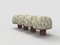 Hygge Bench in District Alabaster Fabric and Smoked Oak by Saccal Design House for Collector 3