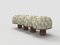 Hygge Bench in District Alabaster Fabric and Smoked Oak by Saccal Design House for Collector, Image 3