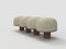 Hygge Bench in Graffito Linen Onyx Fabric and Smoked Oak by Saccal Design House for Collector 2