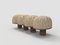 Hygge Bench in Intargia Buff Fabric and Smoked Oak by Saccal Design House for Collector, Image 3