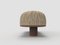 Hygge Bench in Intargia Buff Fabric and Smoked Oak by Saccal Design House for Collector, Image 2