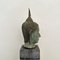 Sukhothai-Buddha Head, 1940s, Cast Bronze on Granite Base 15