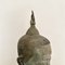 Sukhothai-Buddha Head, 1940s, Cast Bronze on Granite Base 4