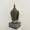 Sukhothai-Buddha Head, 1940s, Cast Bronze on Granite Base 13