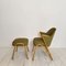 Mid-Century Armchair with Ottoman by Paul Bode for Federholzgesellschaft, 1950, Set of 2, Image 2