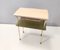 Italian White Lacquered Nightstands with Marble Tops and Glass Shelves, 1950s, Set of 2, Image 10