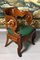 Antique Office Chair in Wood, Image 5