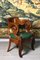 Antique Office Chair in Wood, Image 10