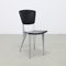 Postmodern Dining Chairs in Leather by Studio Archirivolto for Fasem, 1980s, Set of 4 2