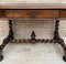 Early 19th Century French Walnut Worktable or Desk with Drawer, 1890s 4