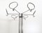 Postmodern Minimalist Plated Metal Coat Rack by Valenti Luce, Italy, 1960s, Image 4