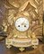 Horloge Pendulum en Marbre et Bronze Doré par Constantin Detouche 18