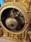Orologio a pendolo in marmo e bronzo dorato di Constantin Detouche, Immagine 8