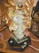 Lampada da tavolo Art Déco in vetro opalino, anni '30, Immagine 5