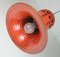 Mid-Century Pendant Light with Orange Ceramic Shade, 1970s, Image 10