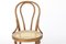 Dining Chairs No. 18 & No. 215 in Bentwood & Viennese Weaving from Thonet, Set of 2 9