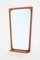 Mid-Century Danish Teak Wall Mirror with shelf, 1960s 3