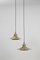 Lámparas colgantes danesas de latón, años 60. Juego de 2, Imagen 8
