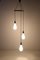 Lampe à Suspension en Forme de Cascade en Teck et Verre, Danemark, 1960s 9