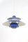 Blue Ph 5 Hanging Light by Poul Henningsen for Louis Poulsen, 1950s 2