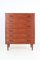 Large Danish Tallboy Teak Chest of Drawers, 1960s, Image 1