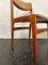 Danish Teak Extendable Dining Table and Chairs by Thomas Harvel for Farstrup Møbler Denmark, 1962, Set of 7 7