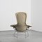 Mid-Century Bird Chair with Pouf by Harry Bertoia for Knoll, 1952, Set of 2, Image 11